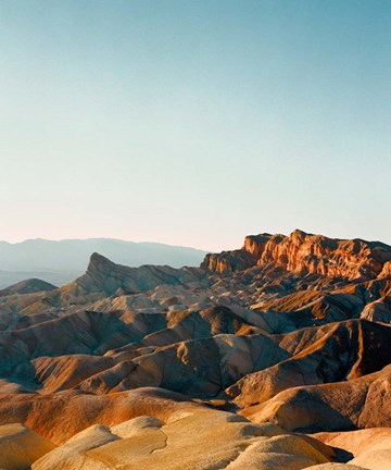 Framed Afternoon in Death Valley Print