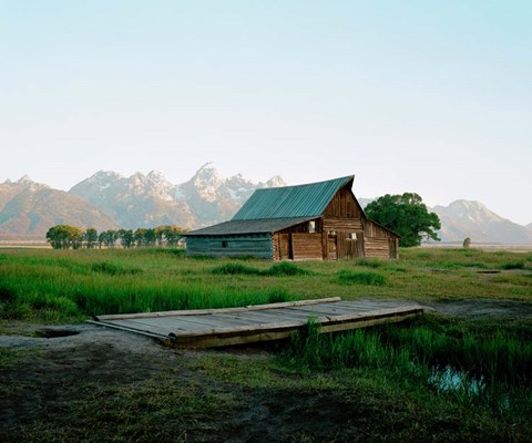 Framed Wyoming Summer Print