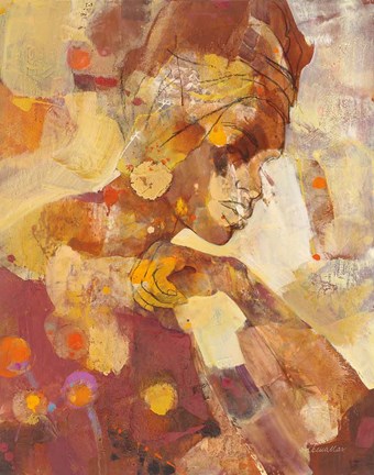 Framed Celebrate Beauty I Print