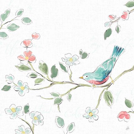 Framed Springtime III No Words Print