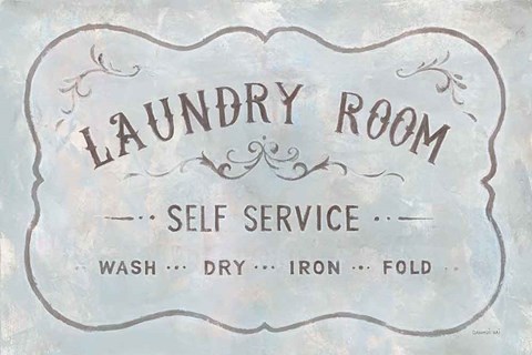 Framed Laundry Day VII Print