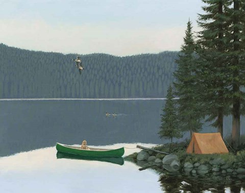 Framed Happy Place IV Print