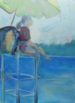 Framed At the Lake Print