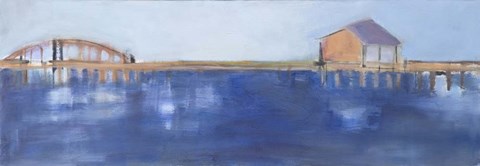 Framed Bridge View Print