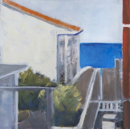 Framed Coastal Lookout Print