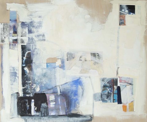 Framed Shifting Blues Print