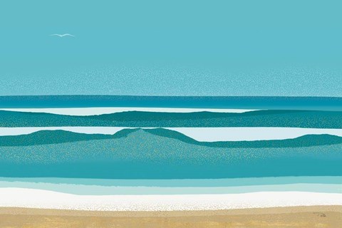 Framed Seascape Views Print