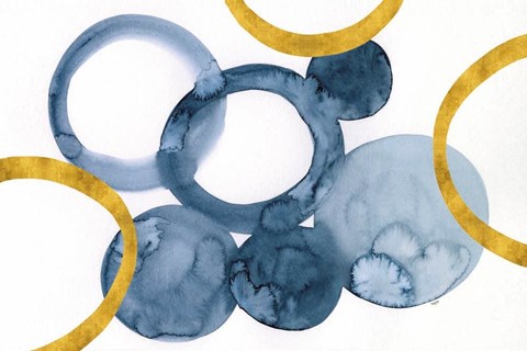 Framed Deep Blue Sea XXIV Print