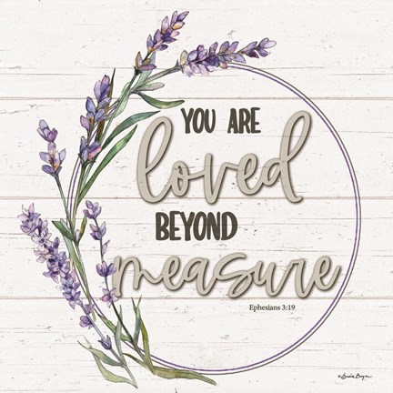 Framed Loved Beyond Measure Print