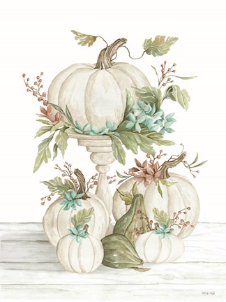 Framed Pretty Pumpkins Print