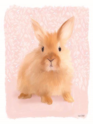 Framed Spring Bunny Print