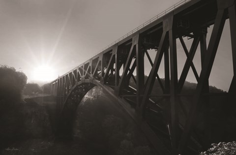 Framed Letchworth Sunrise Print