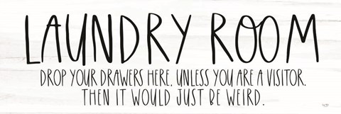 Framed Laundry Room Print