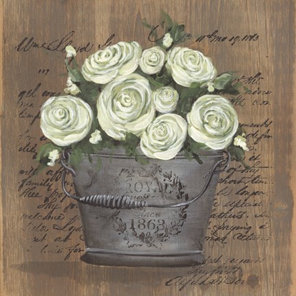 Framed Heavenly Roses Print