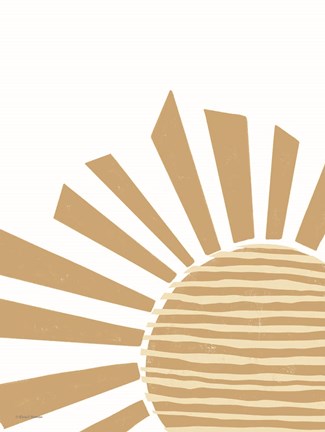 Framed Safari Sunshine Print