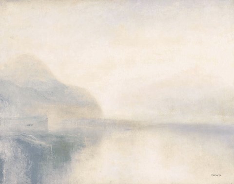 Framed Tranquil Coast 2 Print