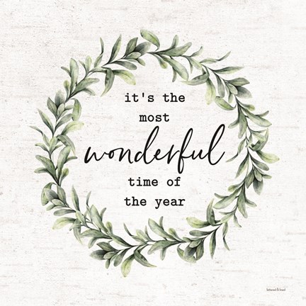 Framed Wonderful Time of the Year Print