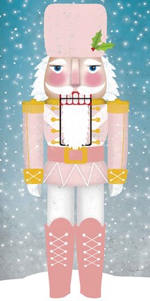 Framed Nutcracker I Blush Print