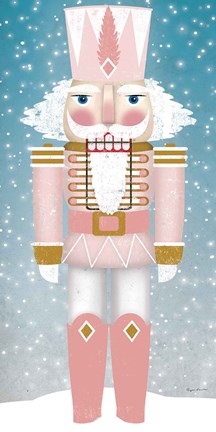 Framed Nutcracker II Blush Print