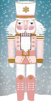 Framed Nutcracker IV Blush Print