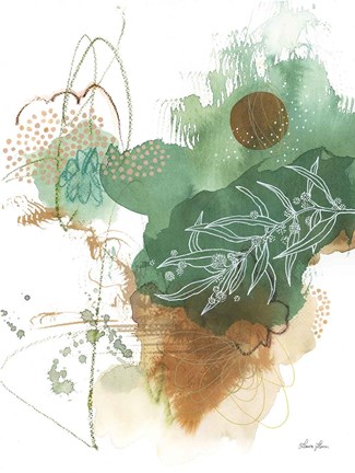 Framed Nature Abstract II Print