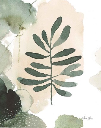 Framed Sage Bliss III Print