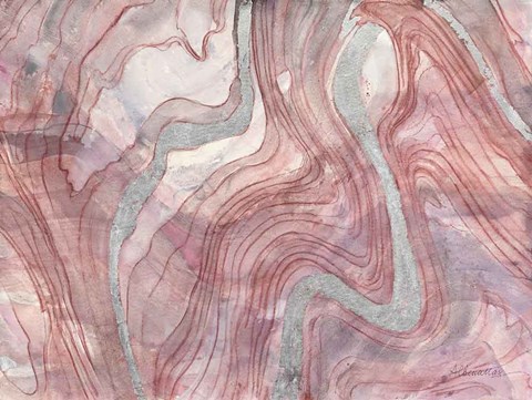 Framed Shimmering Water Print