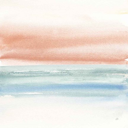 Framed Terracotta Fog II Print