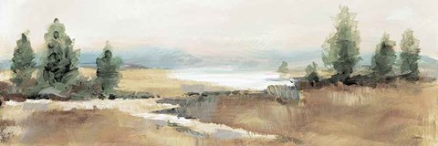 Framed Amity Pond Neutral Crop Print