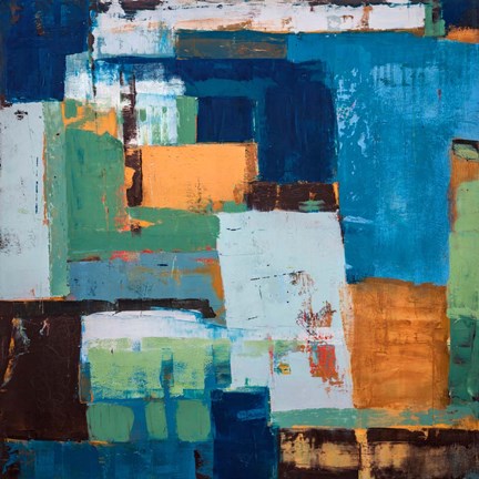 Framed La Ferme Print