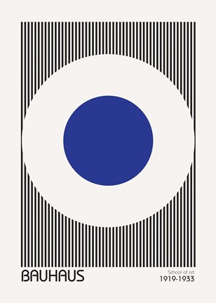 Framed Bauhaus 5 Print