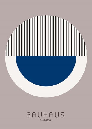 Framed Bauhaus 7 Print