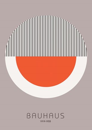 Framed Bauhaus 9 Print