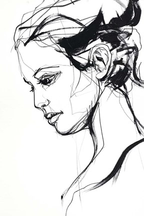 Framed Silhouette 2 Print