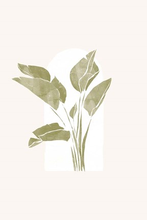 Framed Tropical Window 2 Print