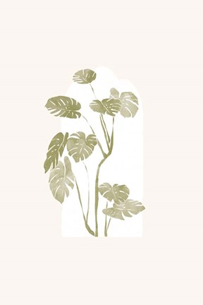 Framed Tropical Window 6 Print