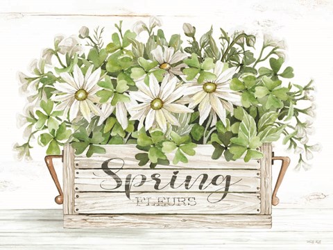 Framed Spring Flowers Print