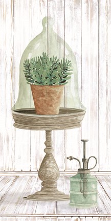 Framed Farmhouse Plant Stand Print