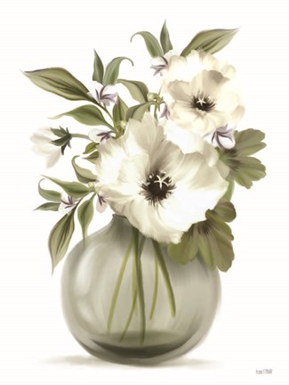 Framed Botanical Posies Print
