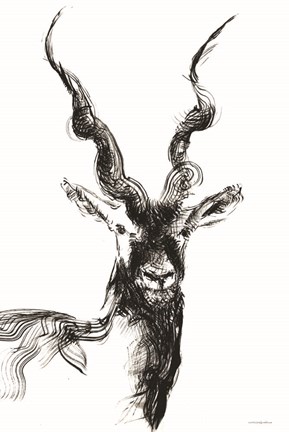 Framed Erratic Strength Print