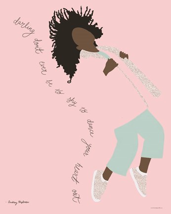 Framed Dance Your Heart Out Print