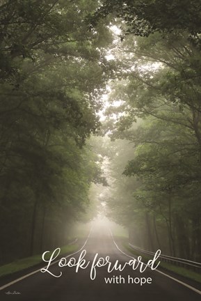 Framed Look Forward with Hope Print