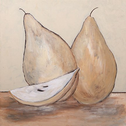 Framed Pair of Pears Print