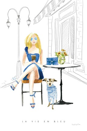 Framed Paris Girlfriends VI Print