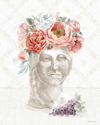 Framed Timeless Romance V Print