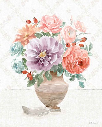 Framed Timeless Romance III Print