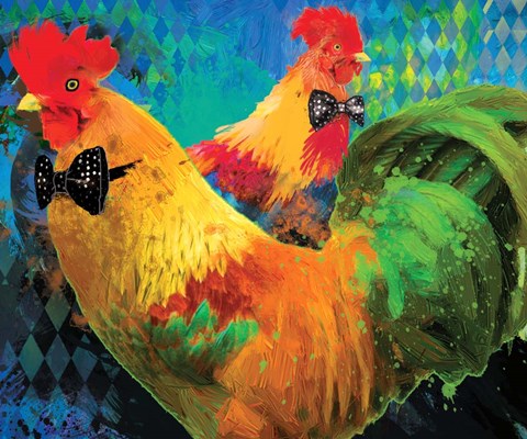 Framed Russo and Frank Print