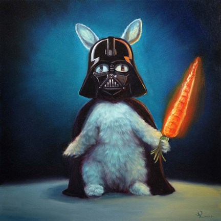 Framed Bunny Vader Print