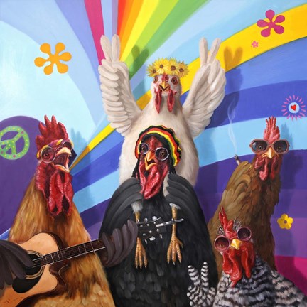 Framed Free Range Print