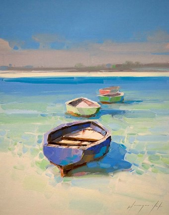 Framed Caribbean Shore Print